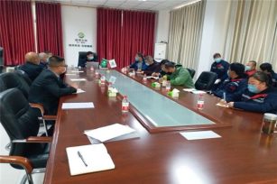 馥稷生物公司组织消防安全现场培训