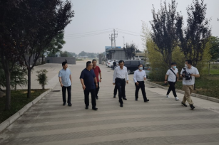 韩城市副市长王文俊一行赴杨凌馥稷考察交流